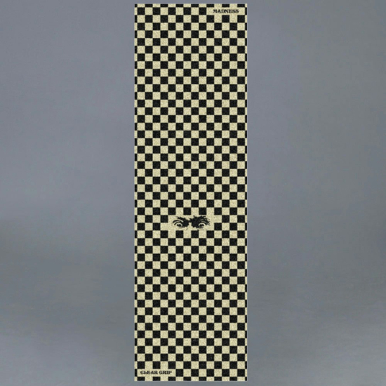 Madness Skateboards Madness Checkered view Clear Griptape