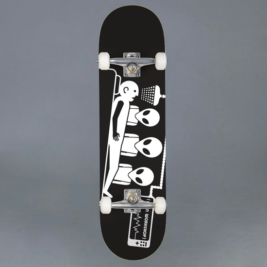 Alien Workshop Abduction Black 7.25 Komplett Skateboard